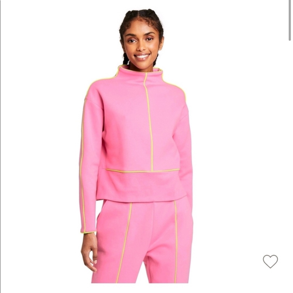 NWT Victor Glemaud X Target Cropped Pullover Sweatshirt